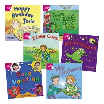 Learn at Home:Star Reading Pink Level Pack (5 fiction and 1 non-fiction book)/Maolisa Kelly