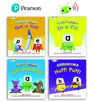 Learn to Read at Home with Bug Club Phonics Alphablocks: Phase 2 - Reception Term 1 (4 fiction books) Pack B/Catherine Baker