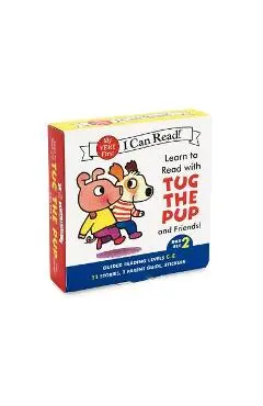 Learn to Read with Tug the Pup and Friends! Box Set 2: Guided Reading Levels C-E - Julie M. Wood