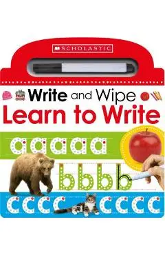 Learn to Write: Scholastic Early Learners (Write and Wipe) - Scholastic