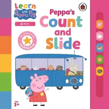Learn with Peppa: Peppa's Count and Slide, Board book/***