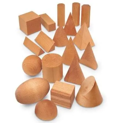 Learning Resources Forme geometrice din lemn (set 19)