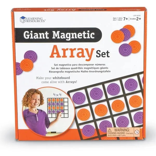 Learning Resources Joc magnetic gigant - Invat matematica