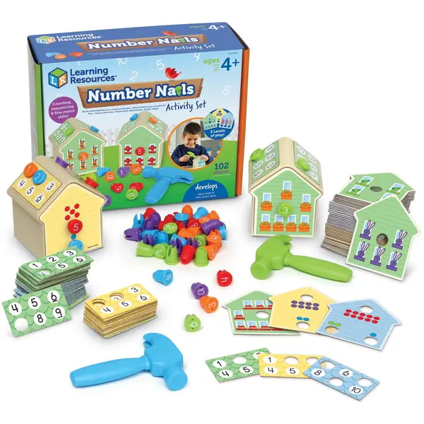 Learning Resources Joc matematic - Construim casute