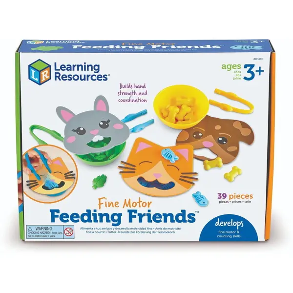 Learning Resources Joc motricitate & sortare - Hraneste animalutele