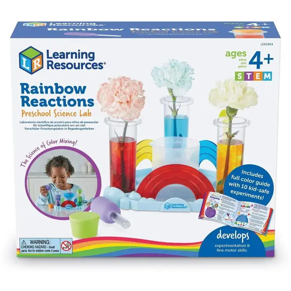 Learning Resources Primul meu set de experimente - Curcubeul reactiilor