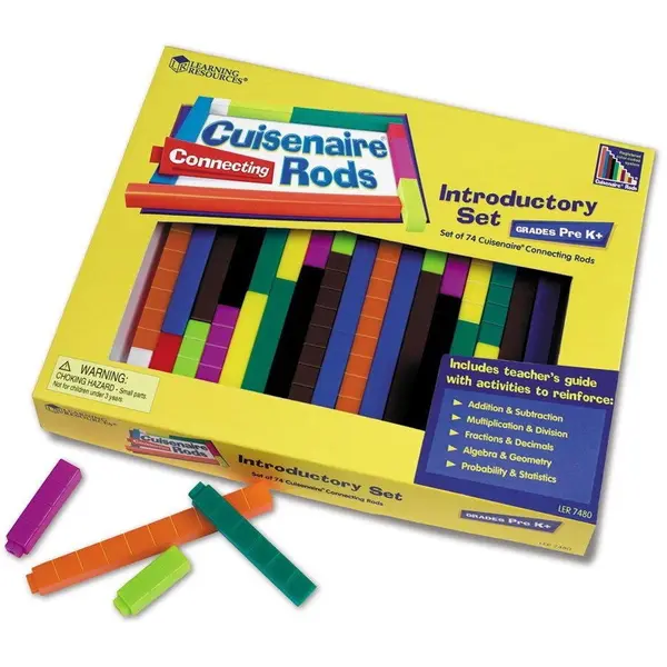 Learning Resources Riglete matematice interconectabile Cuisenaire®