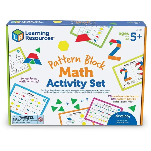 Learning Resources Set activitati educative - Mozaic matematic