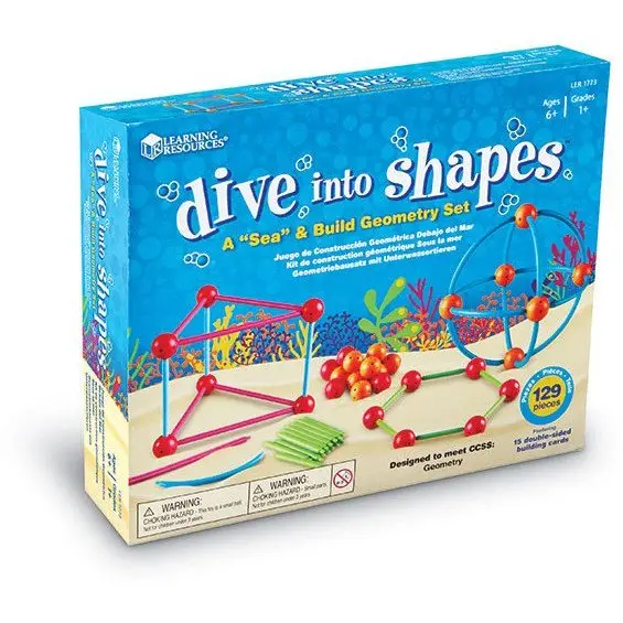 Learning Resources Set constructie - Forme 3D