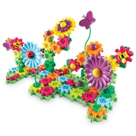 Learning Resources Set de constructie Learning Resources - Gears! Floral 117 piese