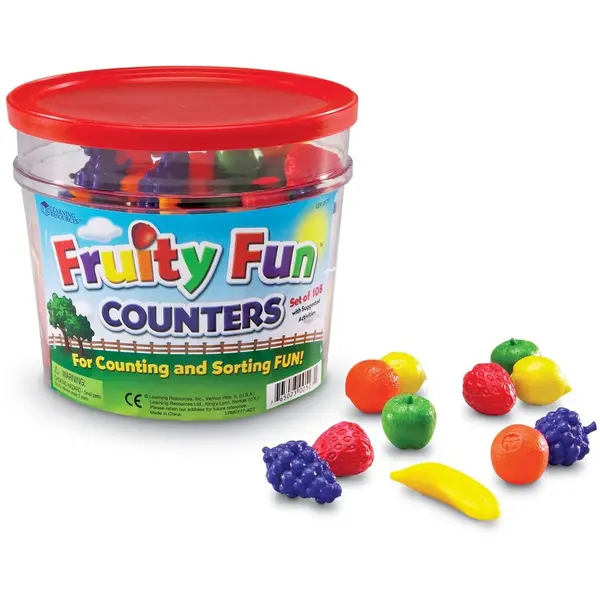 Learning Resources Set de sortat - Fructe (108 piese)