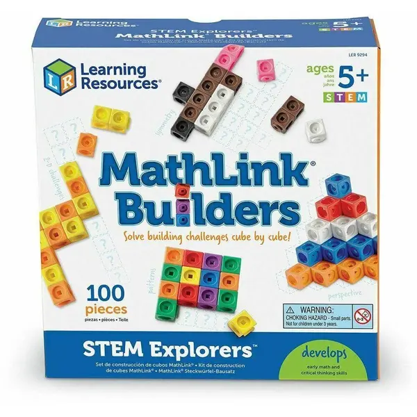 Learning Resources Set MathLink - Constructii 3D