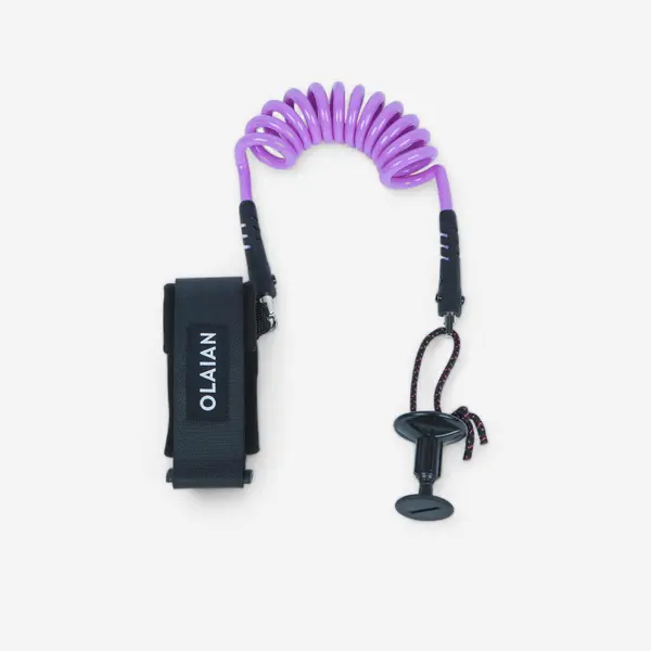 Leash bodyboard 500 Mov 2 în 1 prindere la încheietură, plus inclus