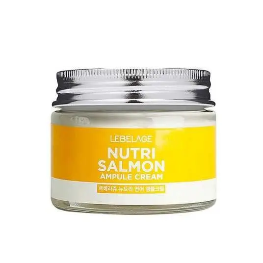 LEBELAGE - Nutri Salmon Ampoule Cream, 70ml