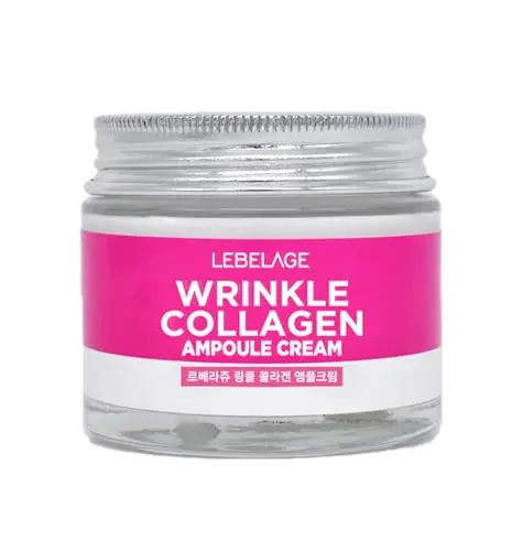 LEBELAGE - Wrinkle Collagen Ampoule Cream, 70ml