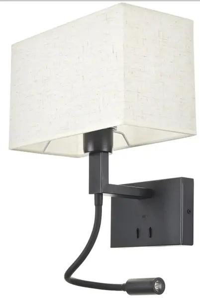 LED Aplică Elbulgaria - Andre, 4102БК, 3W, IP21, 3000K, negru