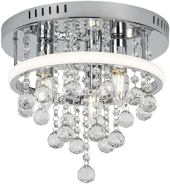 LED candelabru Rabalux - Pallas 2236, 20W, crom-alb