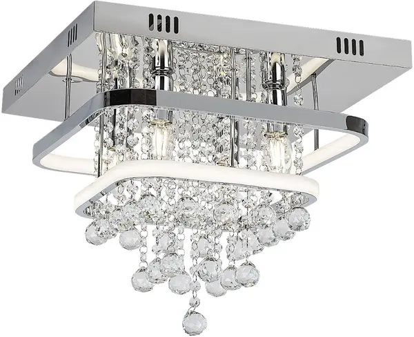 LED candelabru Rabalux - Pallas 2239, 36W, crom-alb