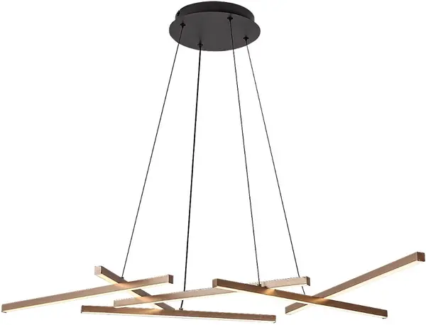 LED candelabru Rabalux - Severine 72369, 40W, auriu-negru