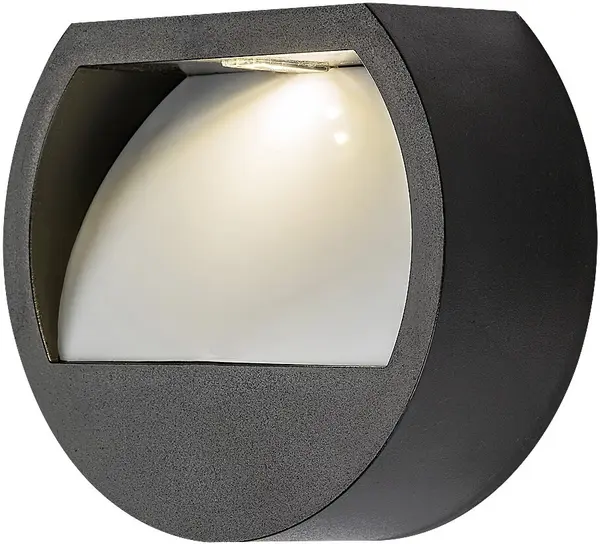 LED lampă solară de perete Rabalux - Normada 77004, IP 44, 0,5 W, DC 1,2 V, 13 lm, 4000 k, negru