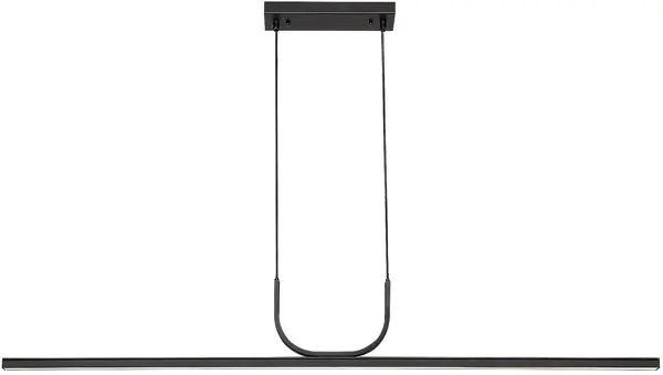 LED Pendel Rabalux - Elia 72127, IP20, 230 V, 25 W, negru mat