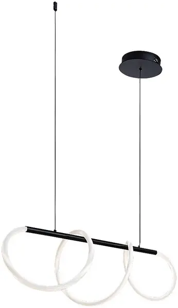 LED Pendel Rabalux - Montema 72269, IP20, 40W, 3750-4000lm, negru