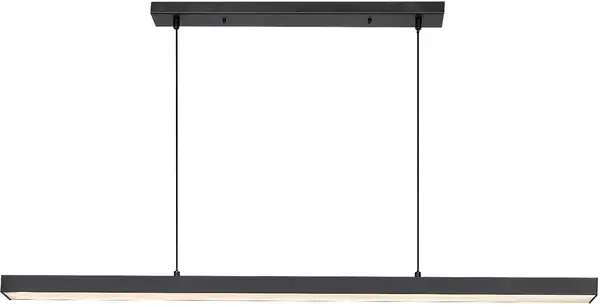 LED Pendel Rabalux - Tariq 72128, IP20, 230 V, 30 W, negru mat
