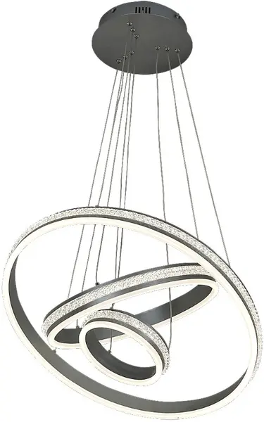 LED Pendul Rabalux - Avalon 2230, 75W, argintiu-alb
