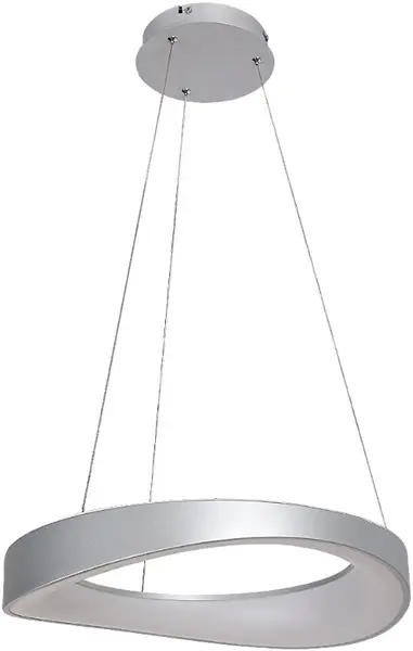 LED Pendul Rabalux - Iliana 72236, 56W, alb-argintiu
