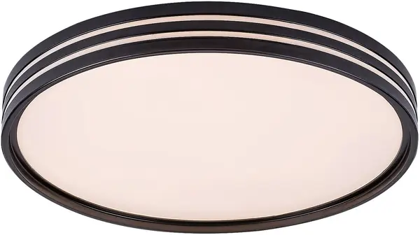 LED Plafon Rabalux - Epora 71118, IP 20, 25 W, 230 V, negru mat