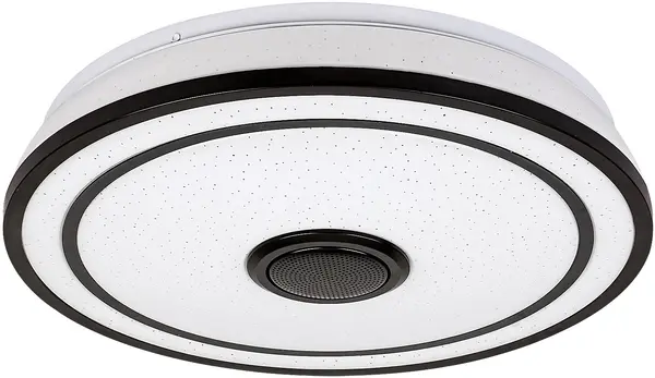 LED Plafon Rabalux - Nikolaus 71030, RGB, IP 20, 24 W, reglabil, negru