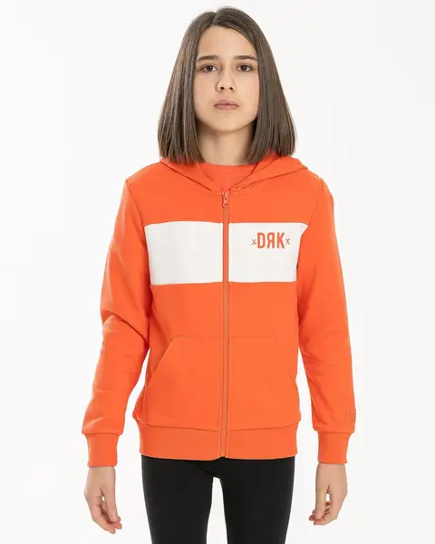 LEDA ZIPPED SWEATER GIRL - M