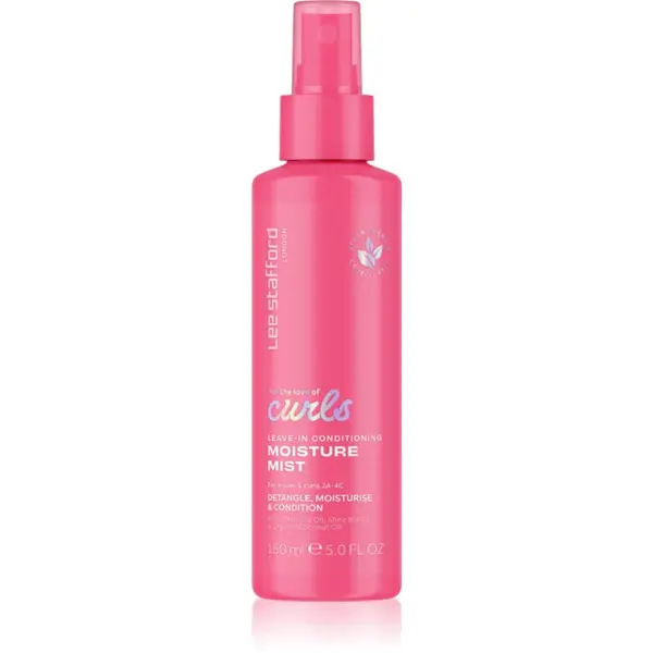 Lee Stafford For The Love Of Curls Leave In Conditioning Moisture Mist conditioner Spray Leave-in pentru păr creț 150 ml