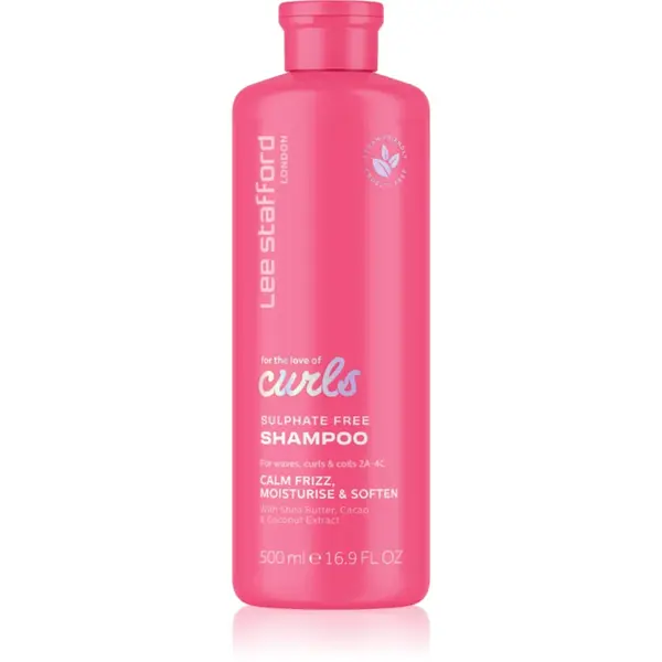 Lee Stafford For The Love Of Curls Shampoo șampon pentru par ondulat si cret 500 ml