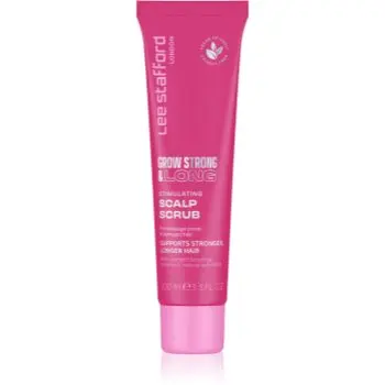Lee Stafford Grow Strong & Long Stimulating Scapl Scrub exfoliant pentru scalp vegan