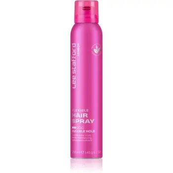 Lee Stafford Styling Hair Spray Flexible Hold Fat n Flexible fixativ pentru intarire si o mai buna flexibilitate a parului