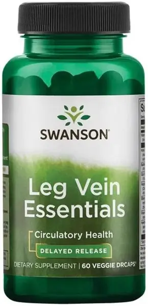 Leg Vein Essentials, 60 capsule vegetale, Swanson