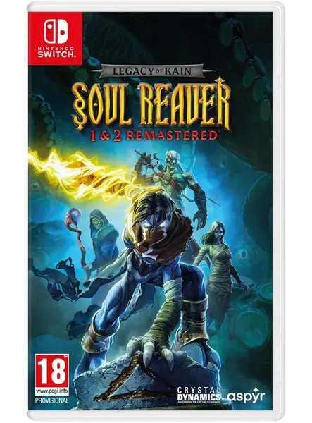 Legacy Of Kain Soul Reaver 1 & 2 Remastered PlayStation 4|Nintendo Switch|PC|Xbox One|PlayStation 5|Xbox Series S/X
