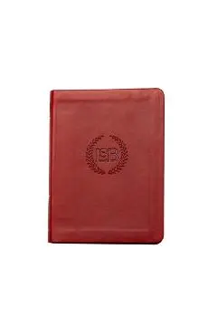 Legacy Standard Bible, New Testament with Psalms and Proverbs LOGO Edition - Burgundy Faux Leather - Steadfast Bibles