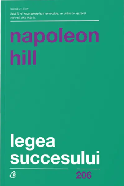 Legea succesului | Napoleon Hill