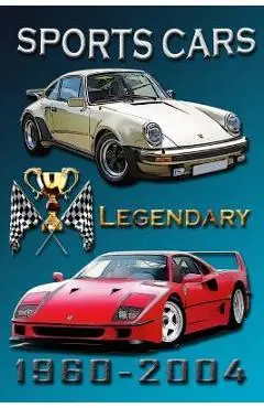 Legendary sports cars 1960-2004.: Coloring book for all ages. - Alex Cross