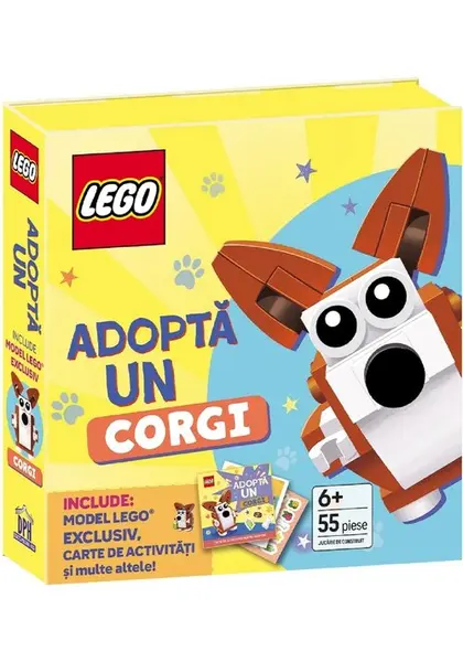 LEGO – Adopta un Corgi. Activitati pentru micii iubitori de animale