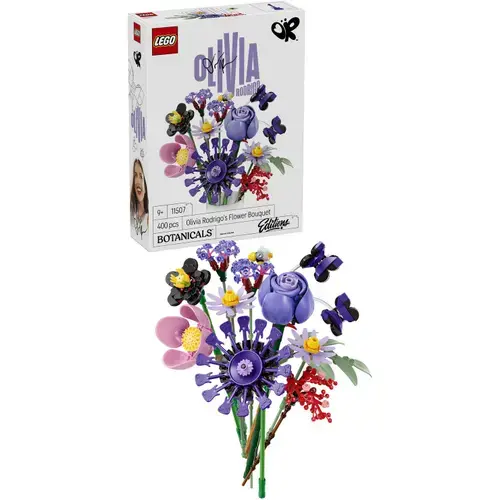 LEGO® Botanicals Buchetul de flori al Oliviei Rodrigo 11507, 400 piese