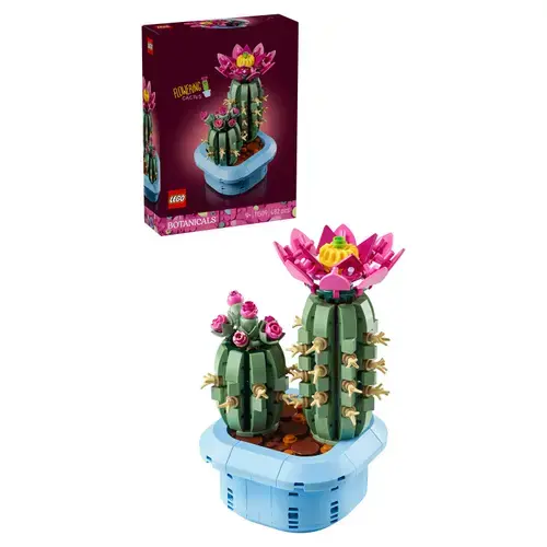 LEGO® Botanicals Cactus inflorit 11509, 482 piese