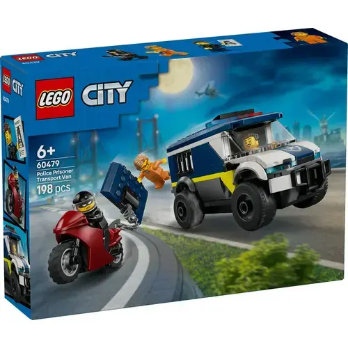LEGO® City - Duba pentru prizonieri a politiei 60479, 198 piese