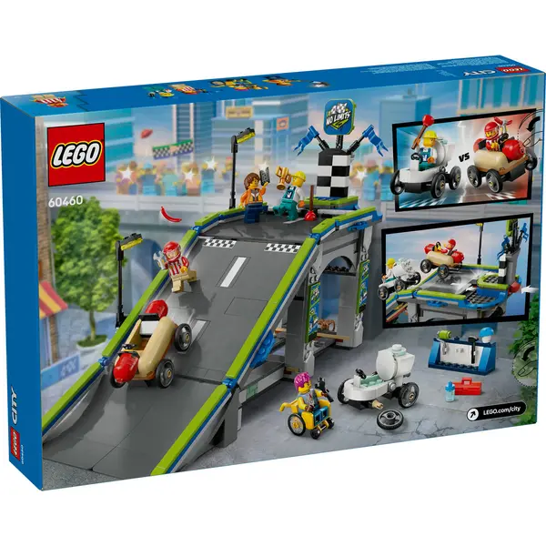 LEGO City - Fara limite: Rampa pentru curse de masini (60460) | LEGO
