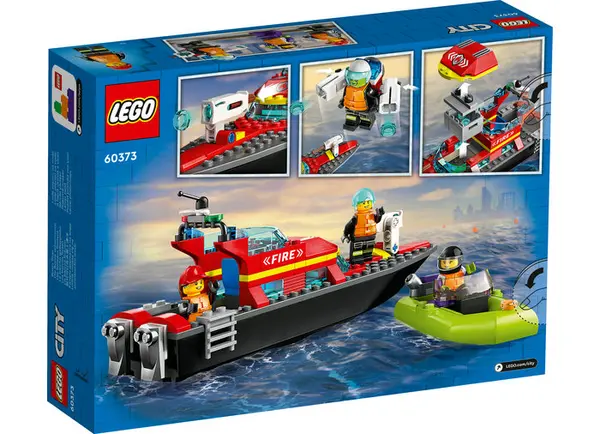 LEGO City - Fire Rescue Boat (60373) | LEGO