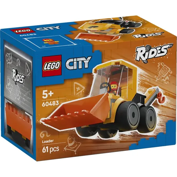 Lego City - Vehicule - Incarcator de constructii 60483