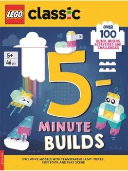 LEGO® Classic: 5-Minute Builds (with clear LEGO pieces, fold-out play scene and over 100 activities and challenges), Hardback/Buster Books