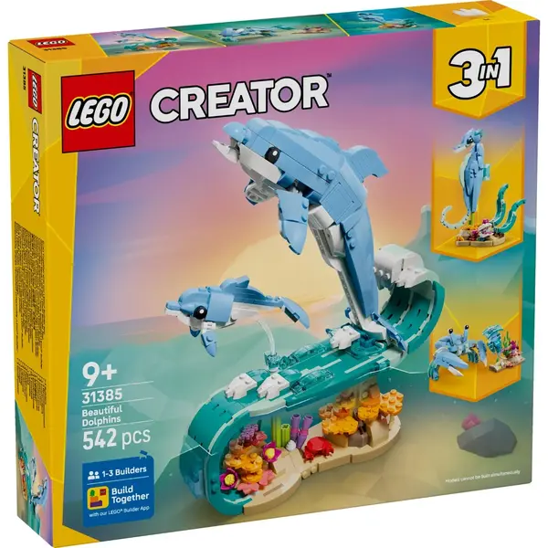 LEGO® Creator - Animale marine: Delfini superbi (31385)